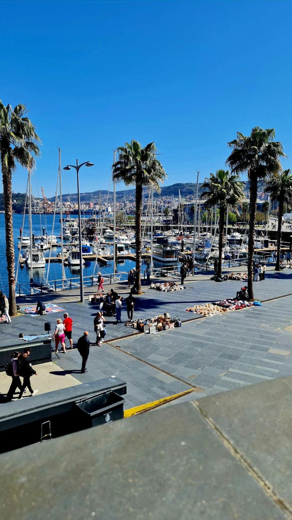 Barco-Apartamento En El Nautico De Vigo Eksteriør billede